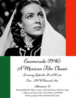 Event flier.