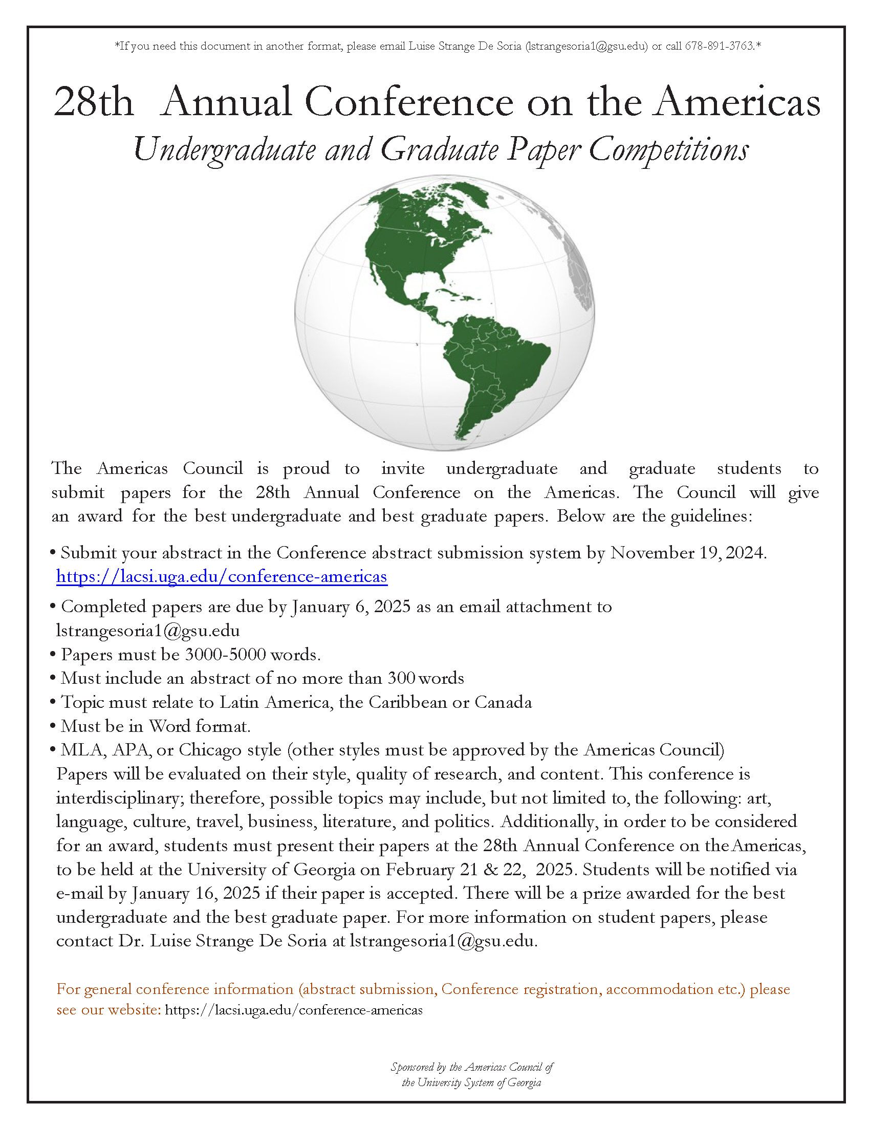 CotA 28 - Papers Competition Flyer