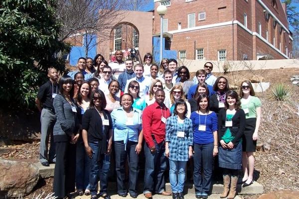 May 2010: Group of faculty, staff and students attend the annual UGA MPA Visitation Day, held this year in the LAEG.