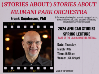 2024 African Studies Spring Lecture Flyer
