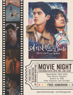 Aristotle & Dante - Flyer