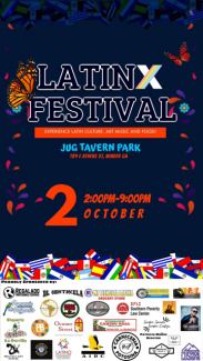 LatinX Fest flyer