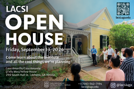 Image of Casa Amarilla with Open House Information