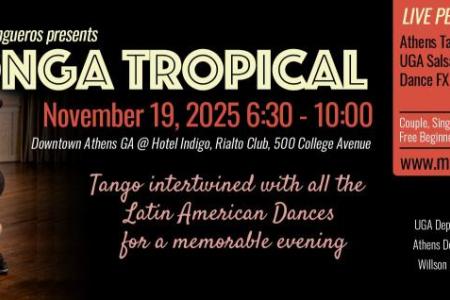 Milonga Tropical Flyer